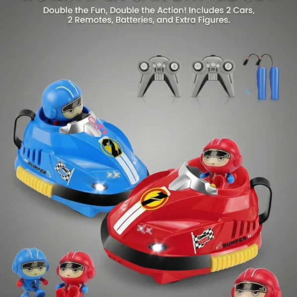 Dashing Car | RC Bumper Cars with Ejectable Robots